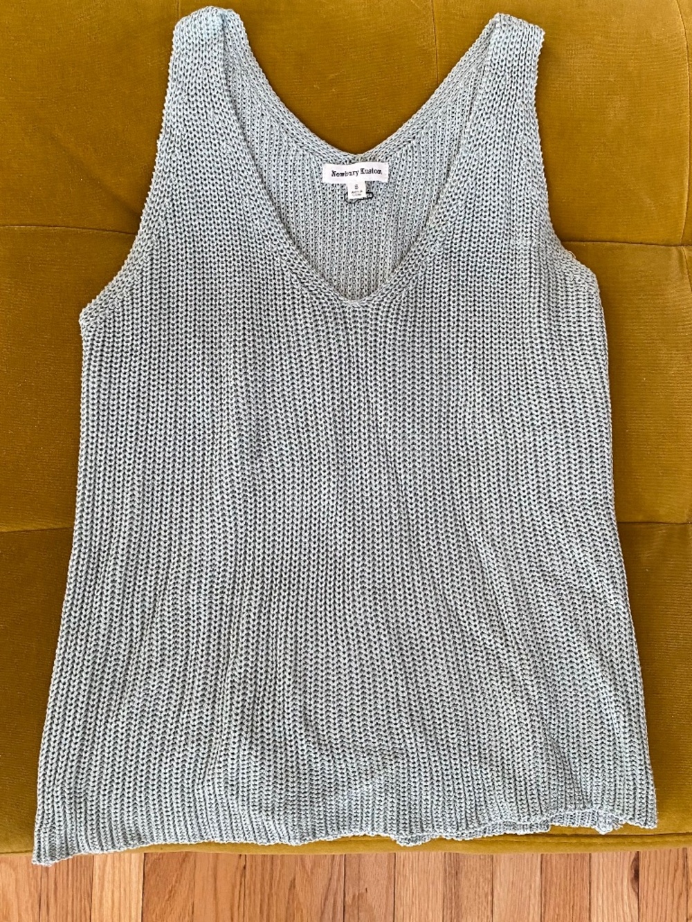 Knit Crochet Tank - Size Small